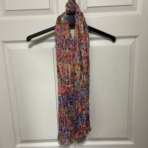 Talbots Silk Floral Scarf in Multicolor